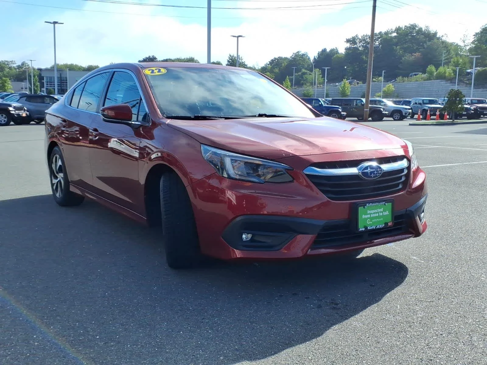 Used 2022 Crimson Red Pearl Subaru Premium image 5