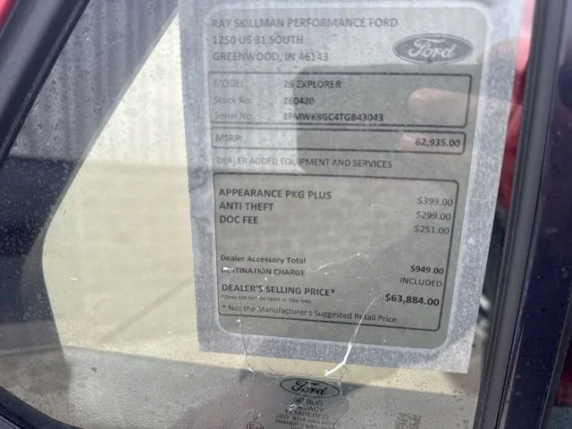 New 2026 Rapid Red Metallic Tinted Clearcoat Ford ST image 2