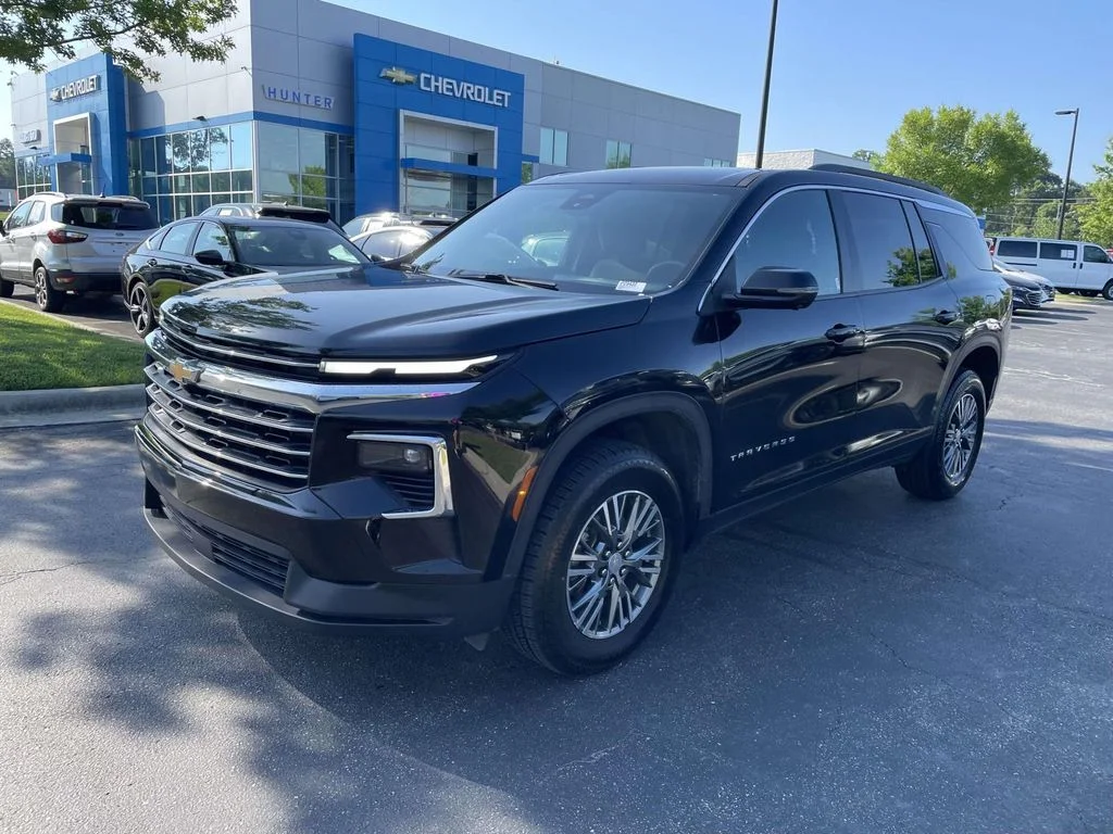 Used 2024 Mosaic Black Metallic Chevrolet FWD LT image 3