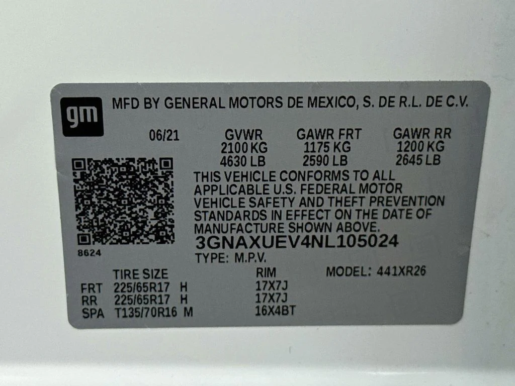 Certified Used 2022 Summit White Chevrolet LT image 24
