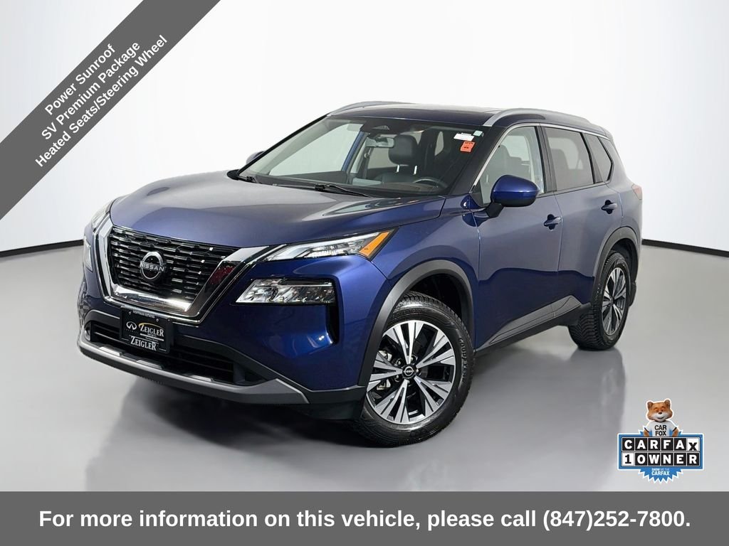 Used 2023 Caspian Blue Metallic Nissan SV image 1