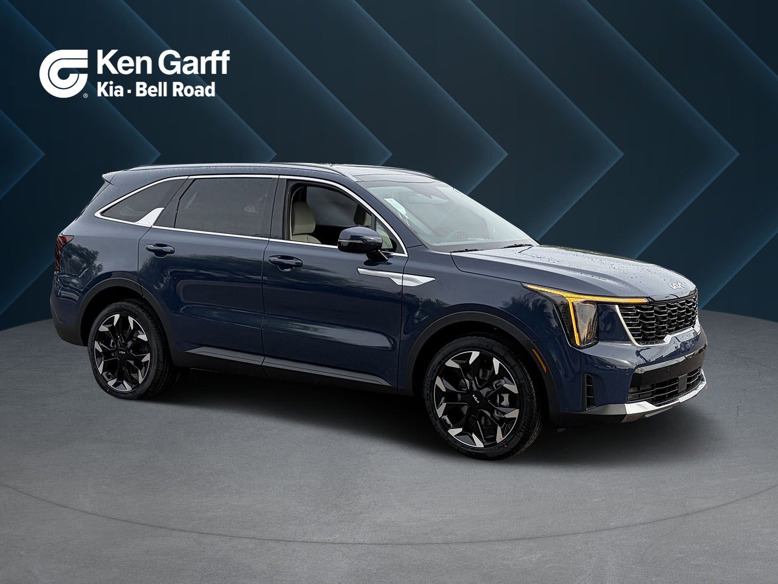 New 2026 Midnight Lake Blue Kia EX image 1