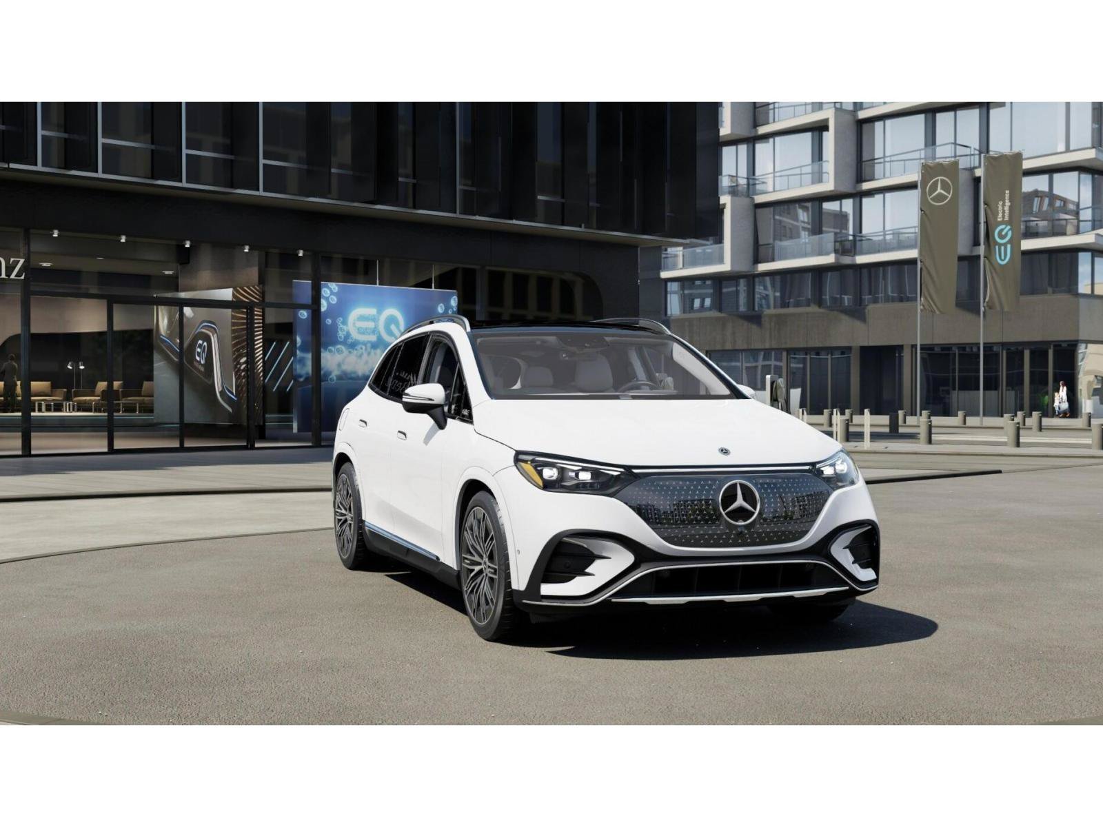 New 2027 Polar White Mercedes-Benz EQE 320 image 9