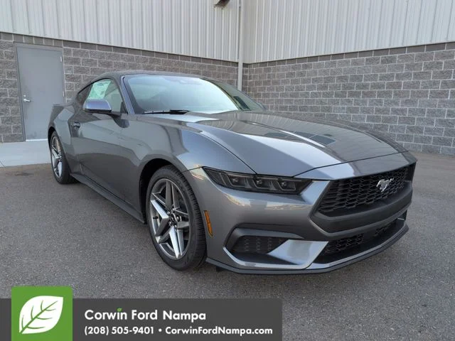 New 2026 Gray Metallic Ford EcoBoost image 1