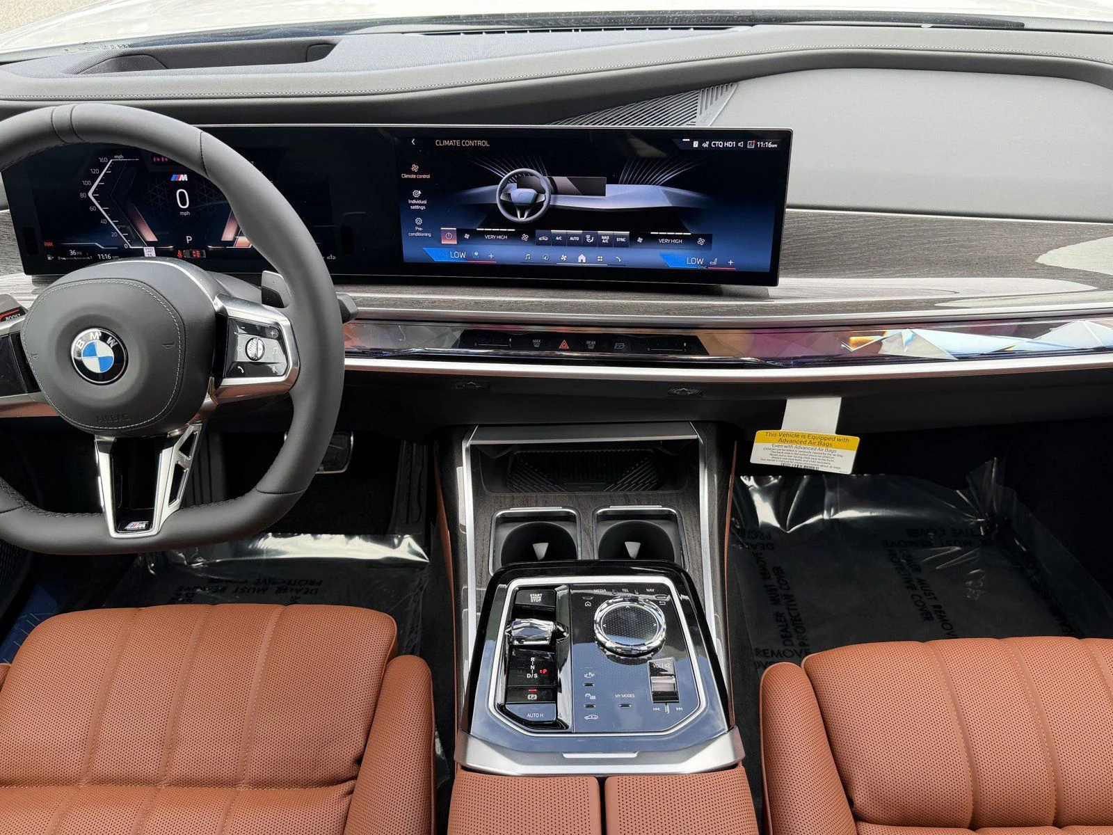 New 2026 Mineral White Metallic BMW 740i image 16
