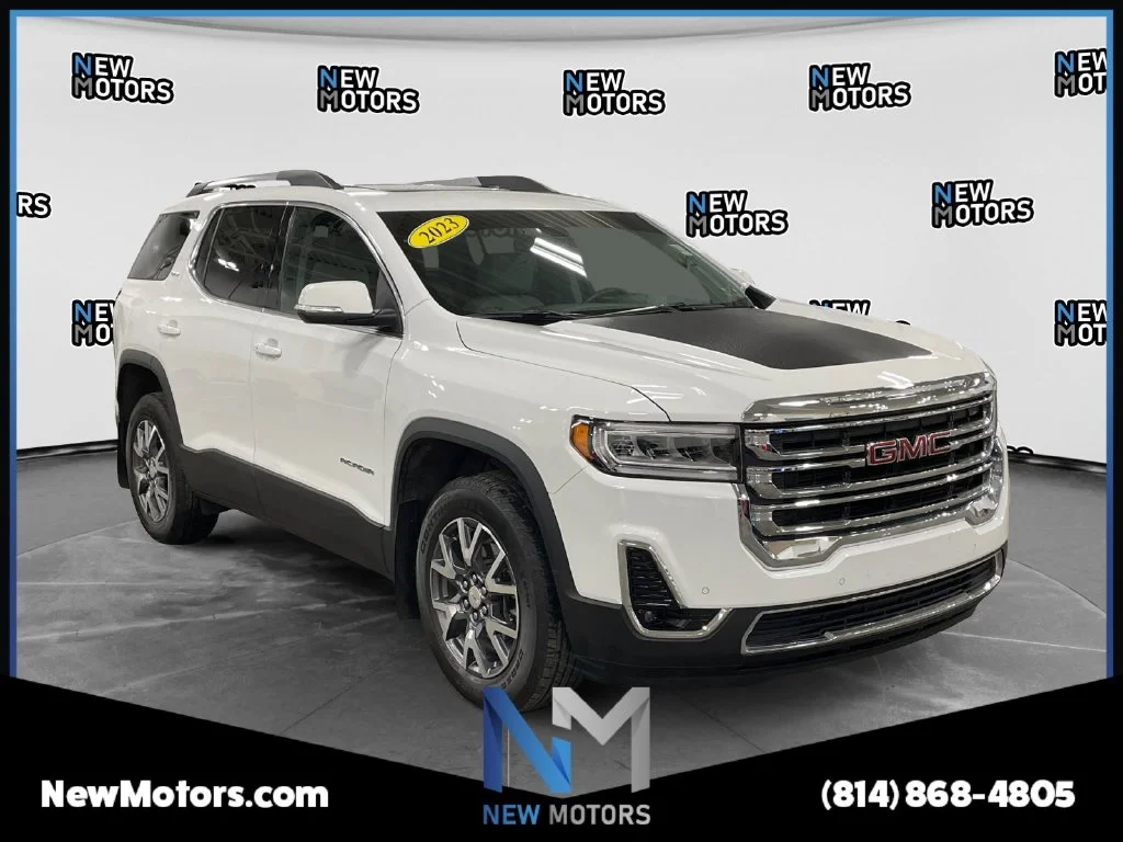 Used 2023 Summit White GMC SLT image 7