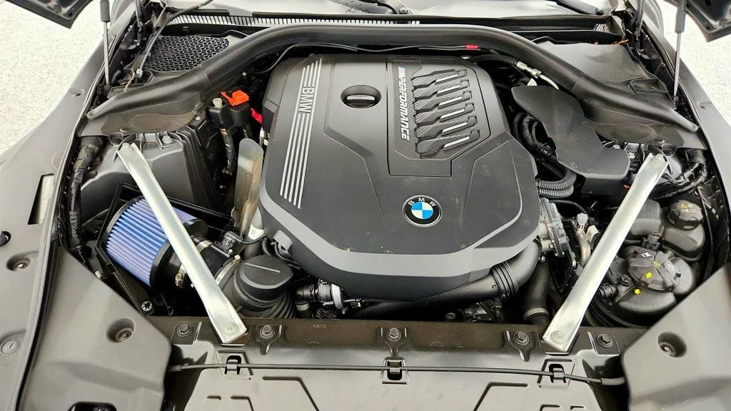 Used 2023 Frozen Grey II Metallic BMW M40i Roadster w/ Premium Pkg, Shadowline & Adaptive M Suspension image 27