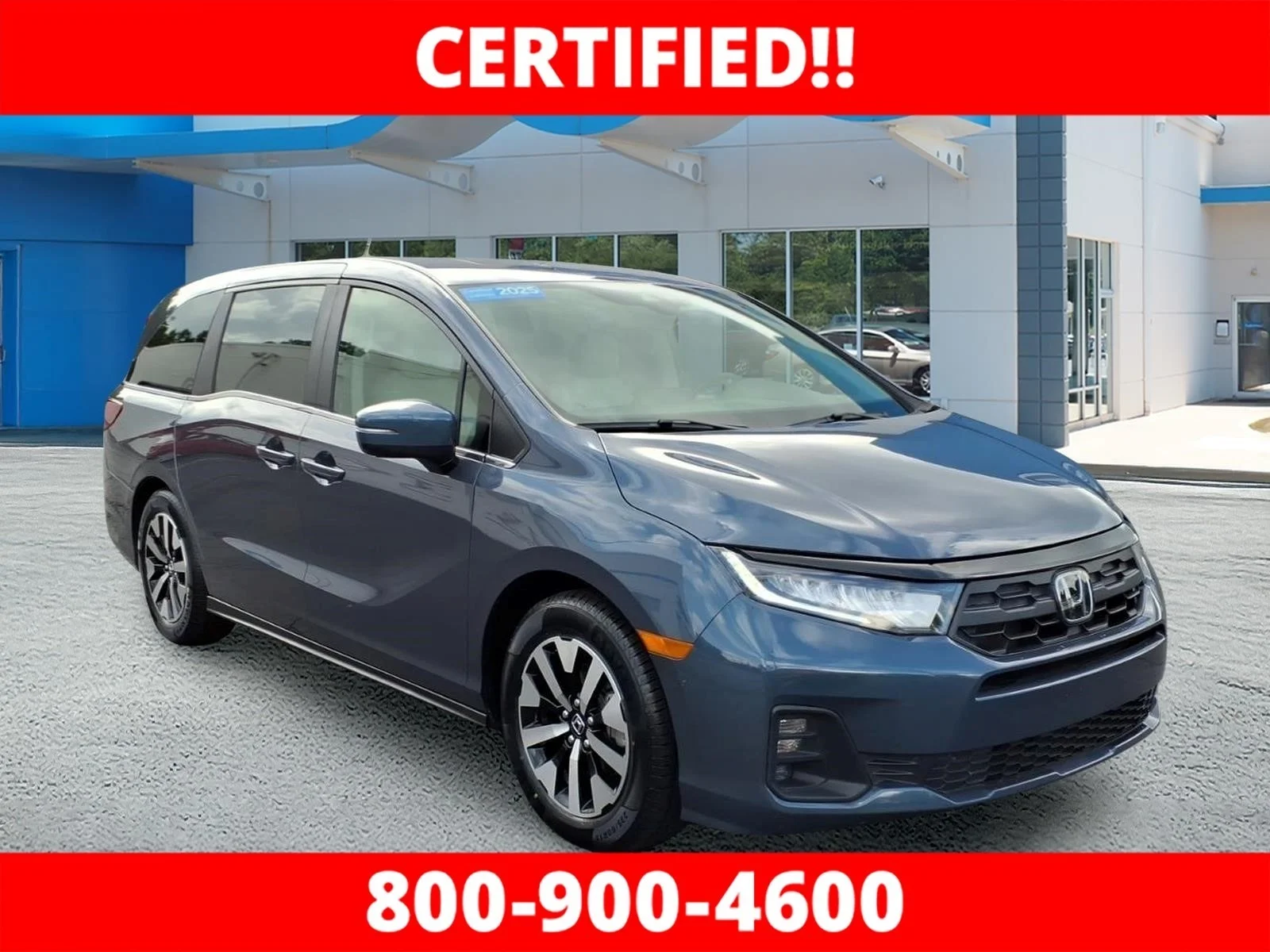 Used 2025 Smoke Blue Pearl Honda EX-L image 1