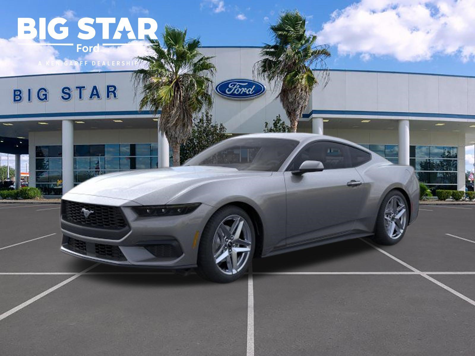 New 2026 Carbonized Gray Metallic Ford EcoBoost image 1