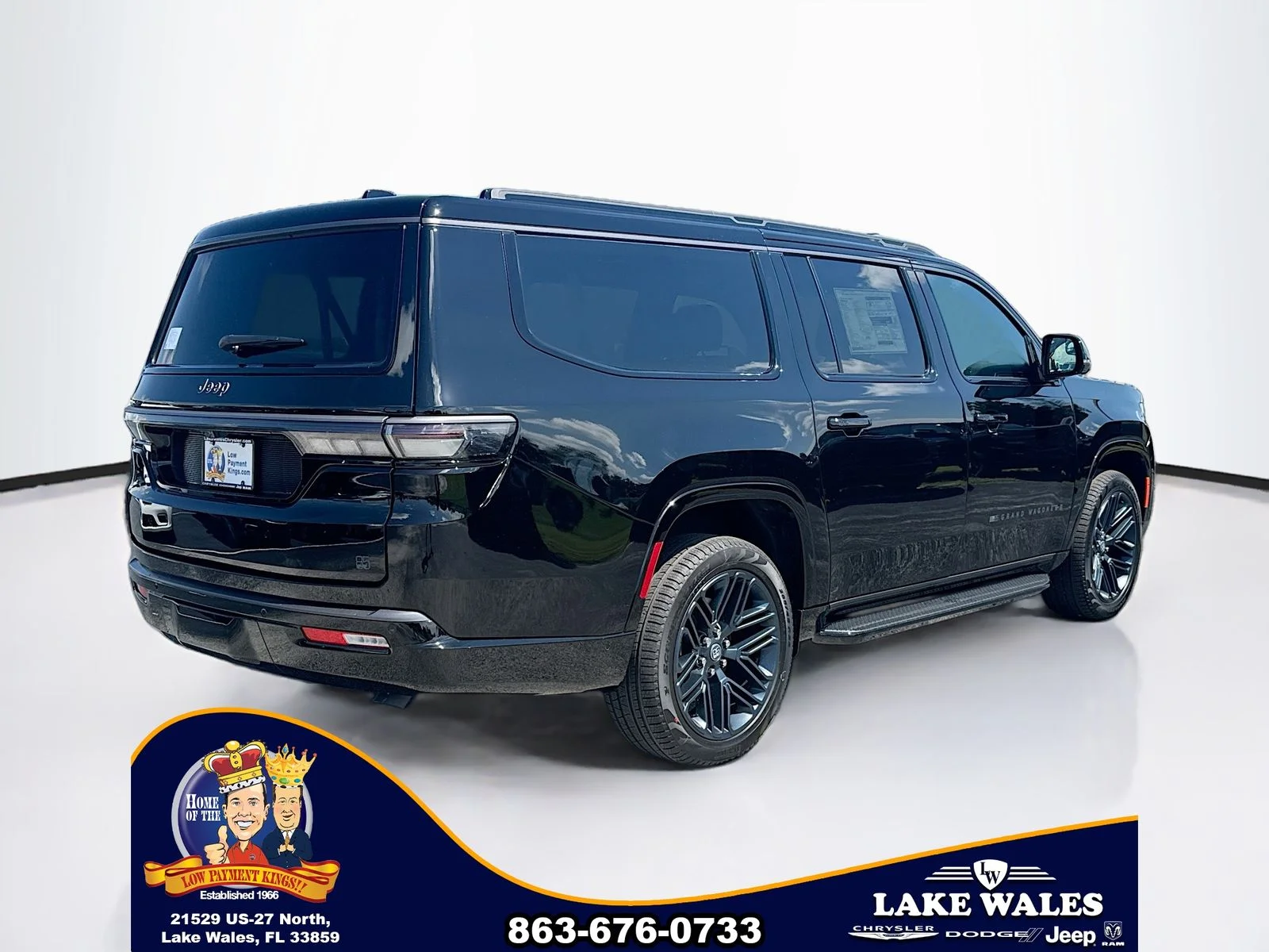 New 2026 High Gloss Black Exterior Paint Jeep Grand Wagoneer image 6