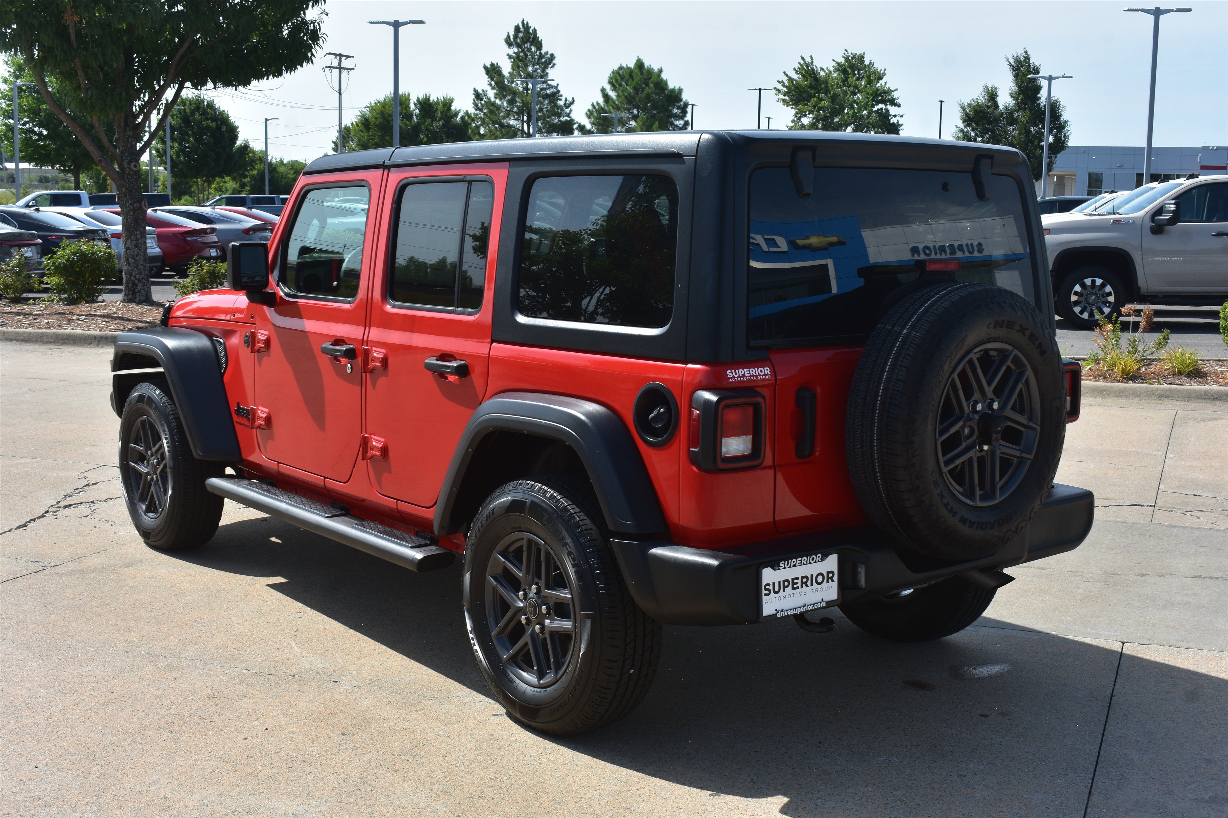 Used 2024 Firecracker Red Jeep Sport S image 7