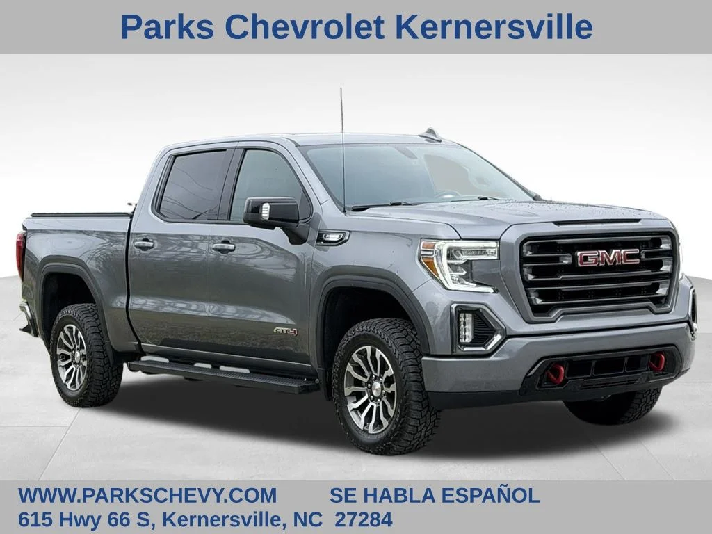 Used 2021 Gray GMC AT4 image 1