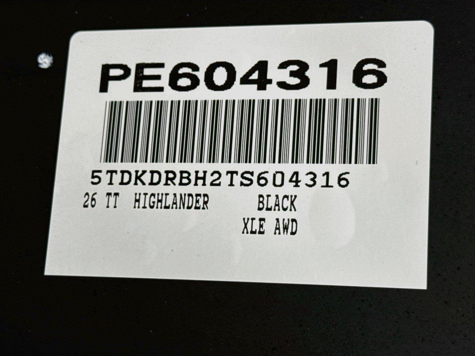 Certified Used 2026 Midnight Black Metallic Toyota XLE image 46