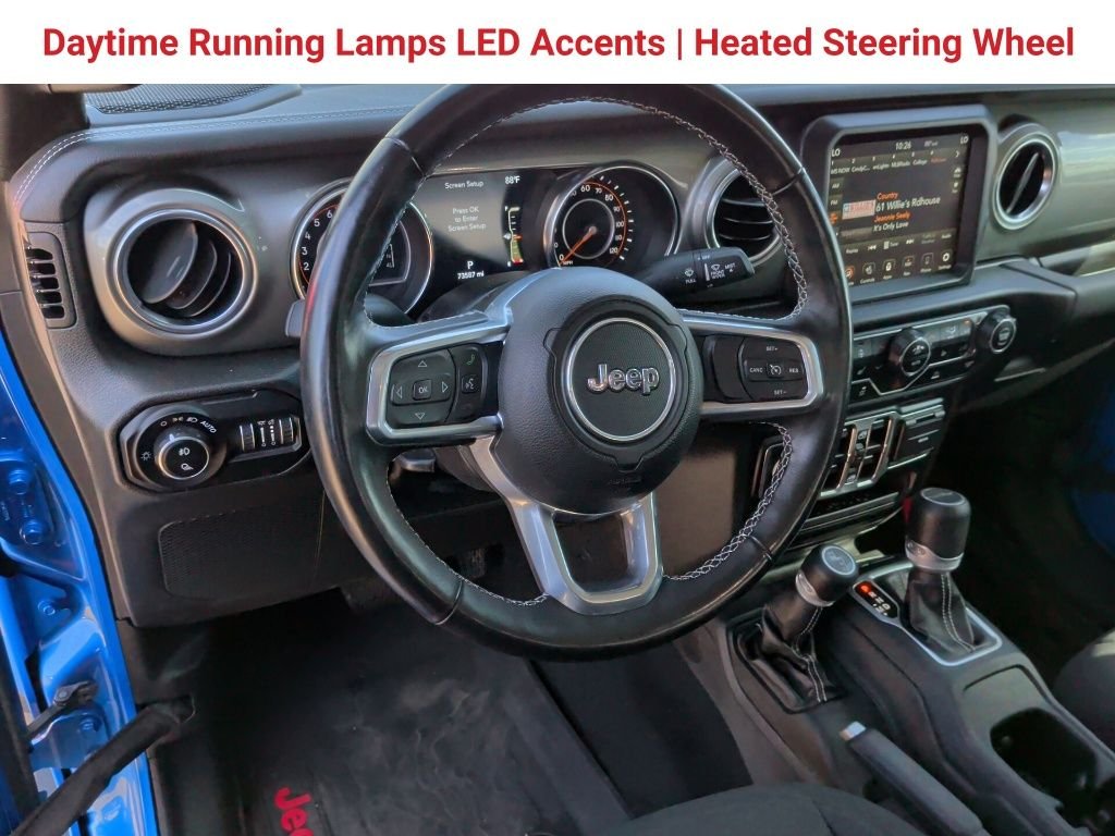 Used 2022 Blue Jeep Overland image 16