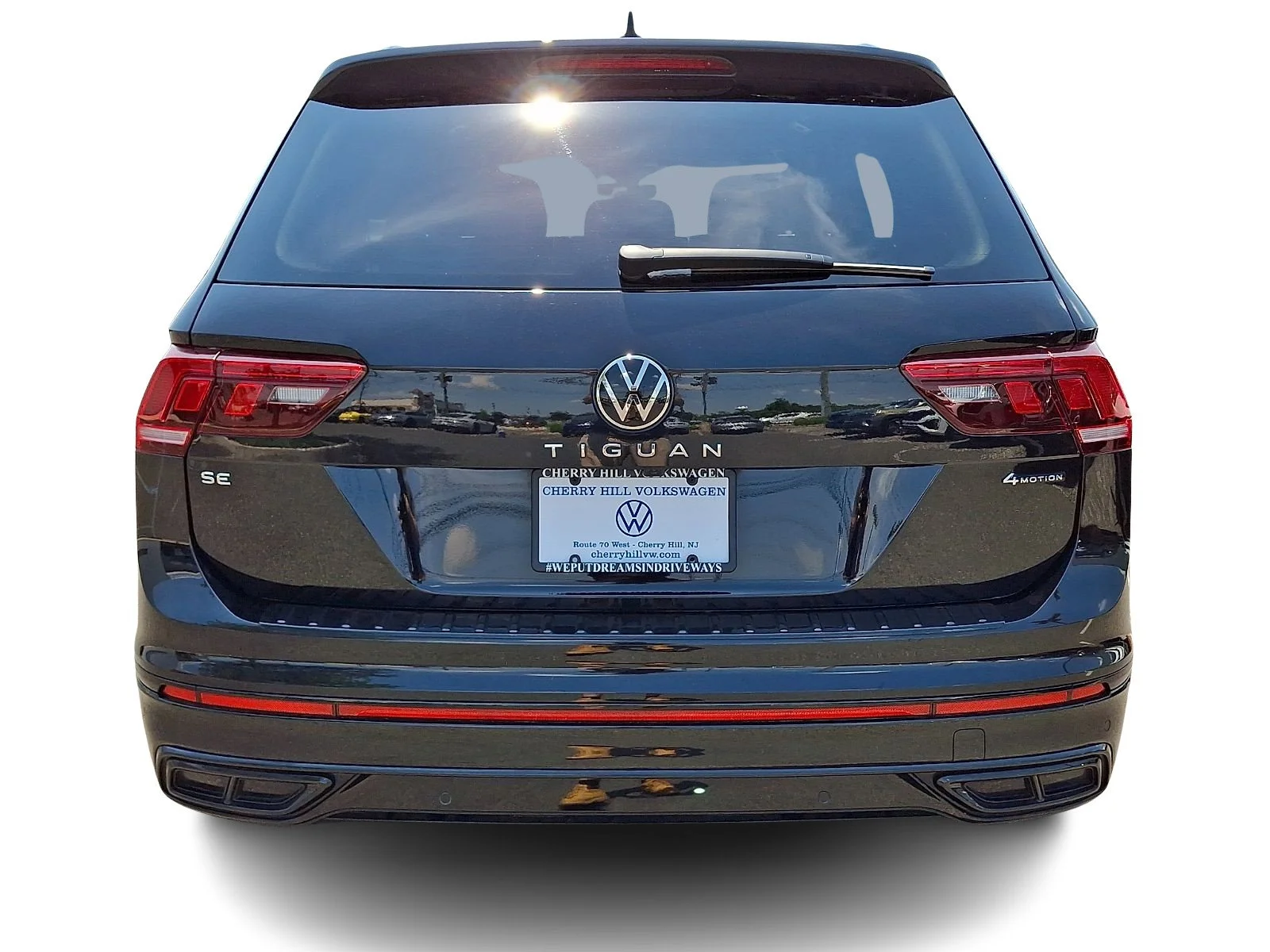 Certified Used 2023 Deep Black Pearl   2T2t Volkswagen SE R-Line Black image 5