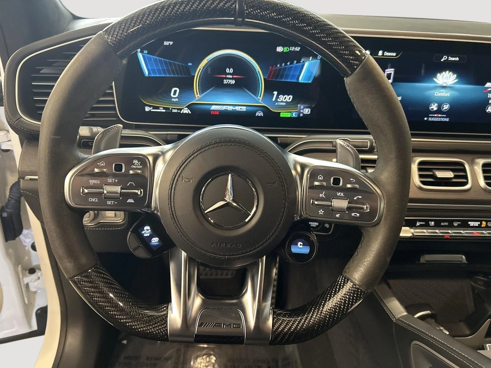 Certified Used 2021 designo Diamond White Metallic Mercedes-Benz AMG® GLE 63 S image 16