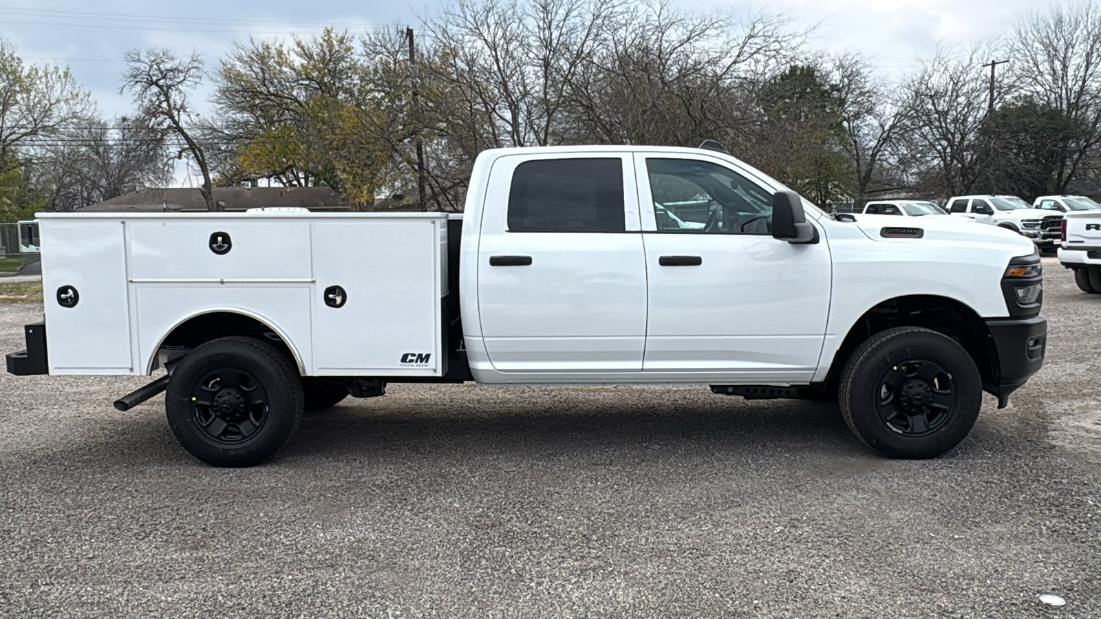 New 2026 Bright White Clear-Coat Exterior Paint RAM Tradesman image 4
