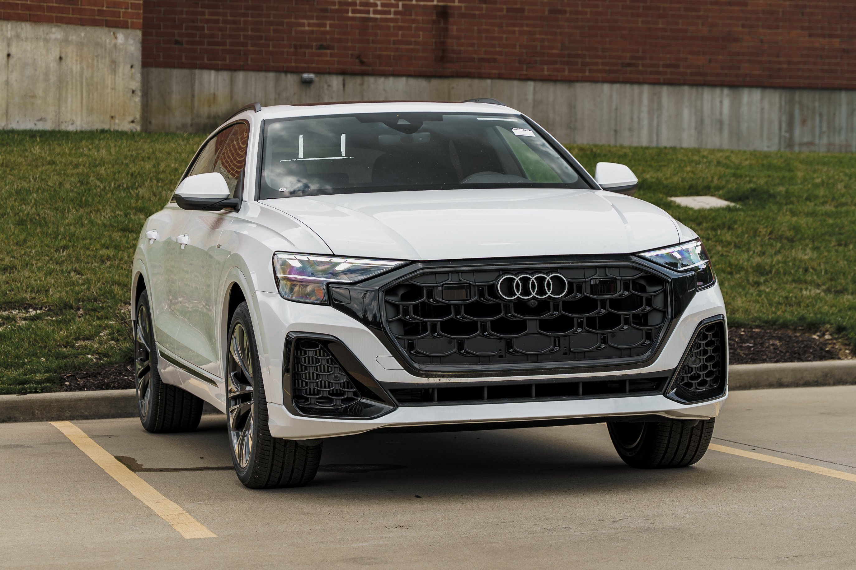 New 2026 Glacier White Metallic Audi Premium Plus image 2