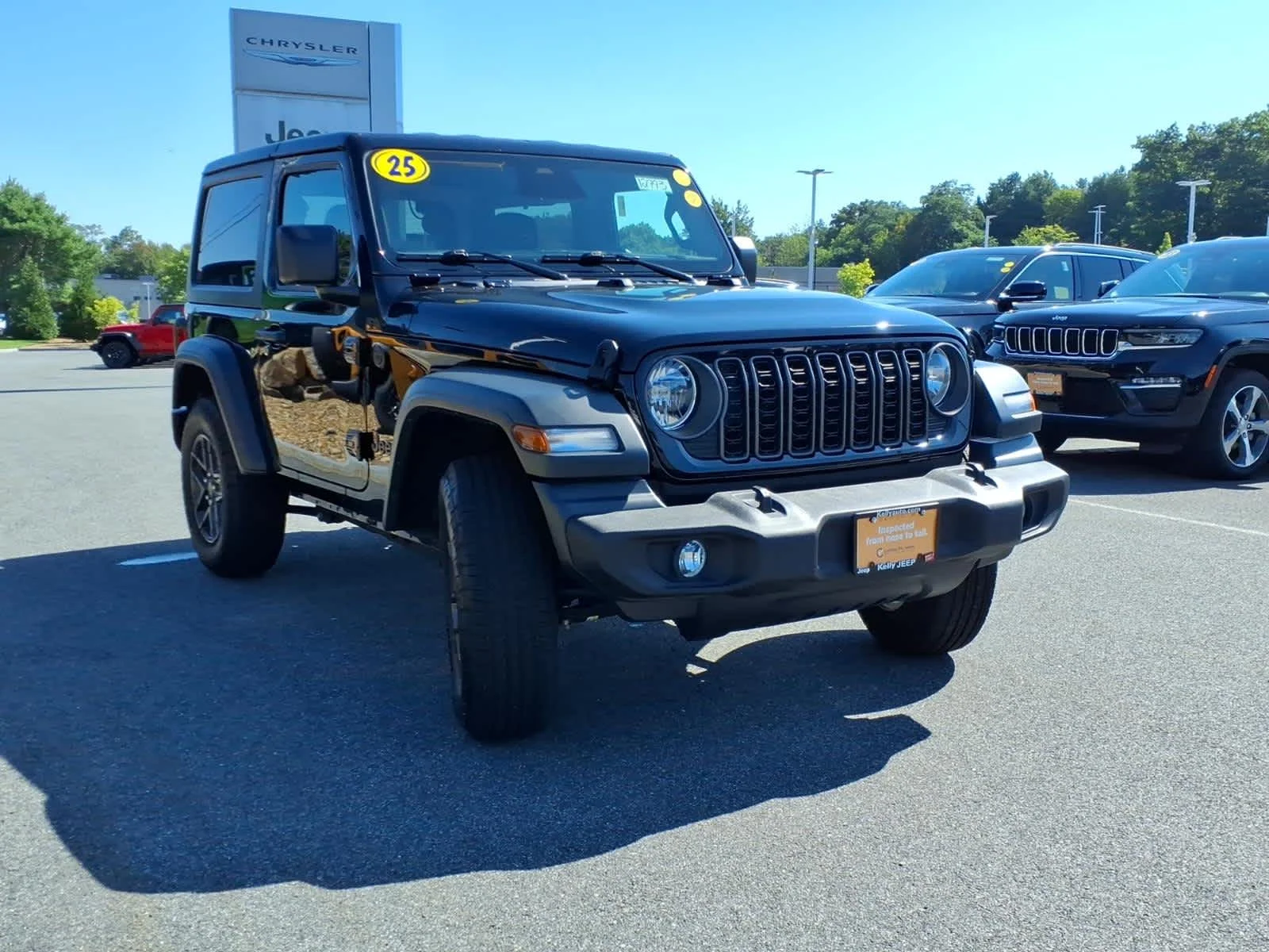 Certified Used 2025 Black Clearcoat Jeep Sport S image 5