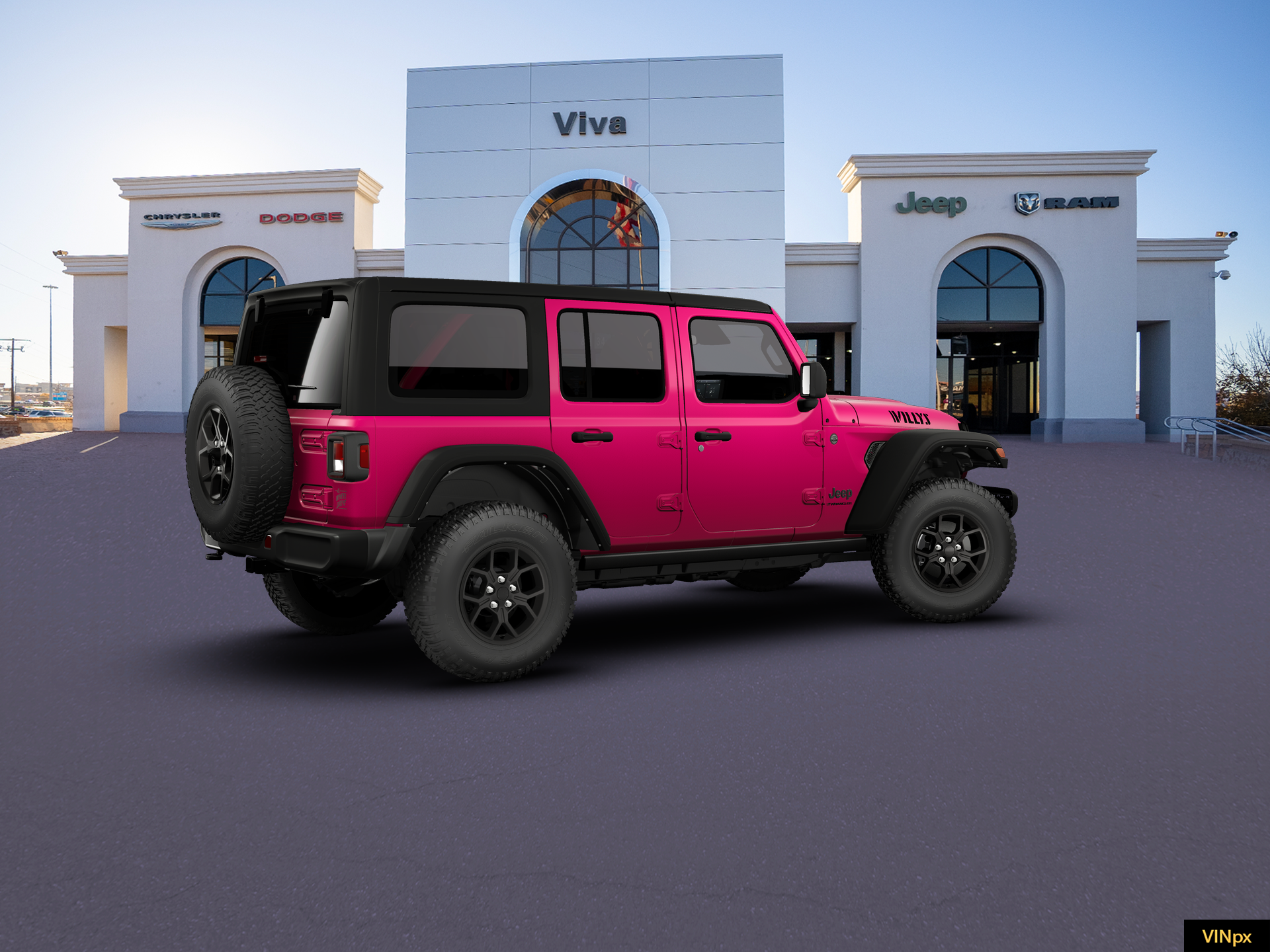 New 2026 Tuscadero Pearl-Coat Exterior Paint Jeep Willys image 8