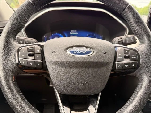 Used 2021 Blue Ford Titanium image 19