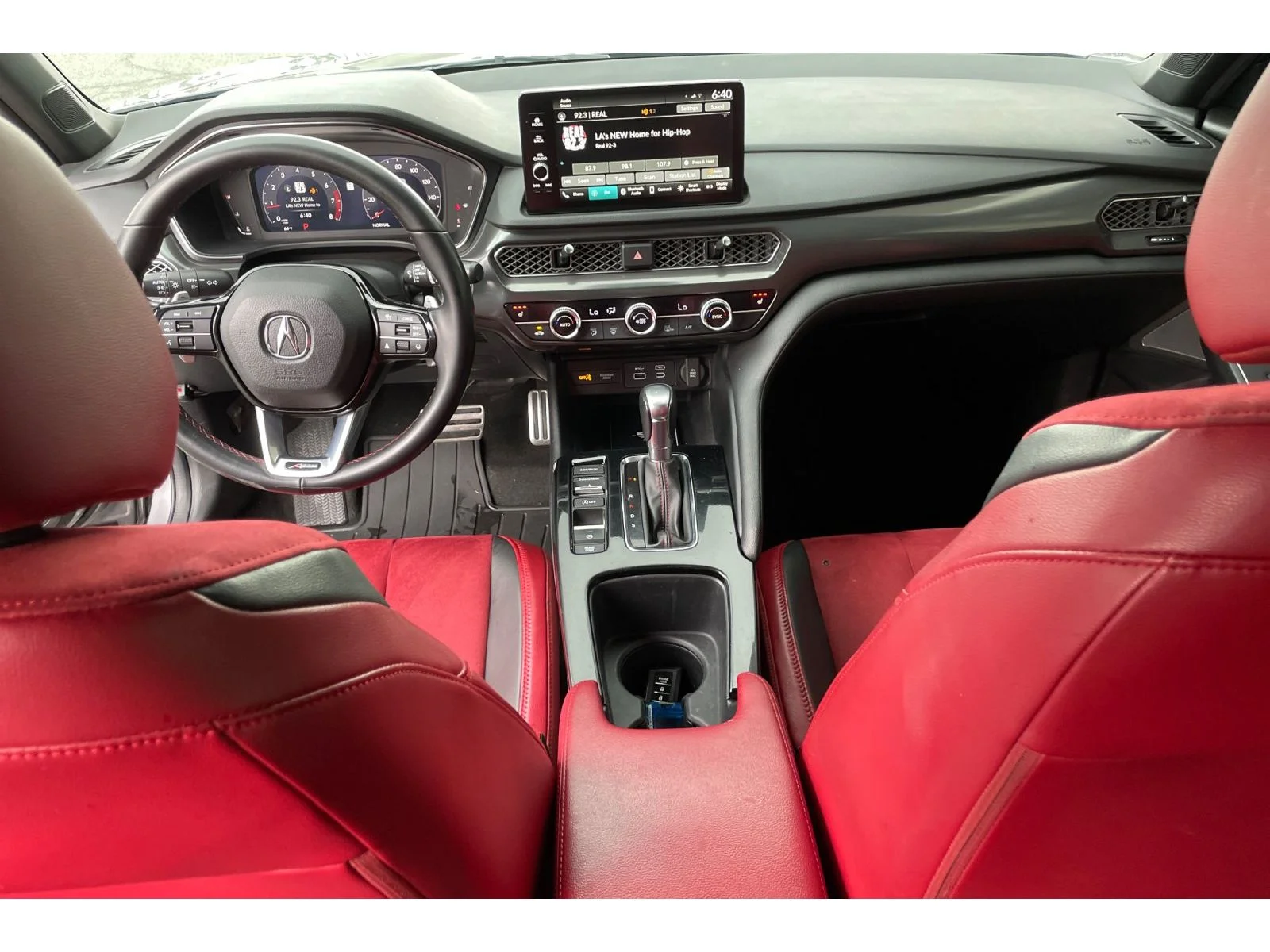 Used 2024 Liquid Carbon Metallic Acura w/A-Spec Technology Package image 14