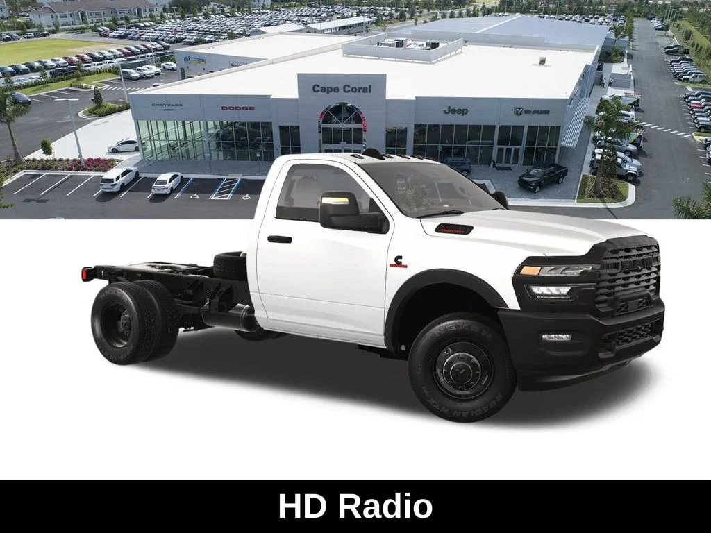 New 2025 Bright White Clearcoat RAM Tradesman image 8