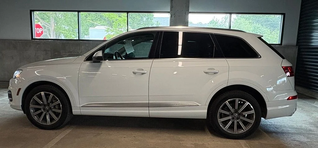 Used 2018 Glacier White Metallic Audi 3.0T Premium Plus image 2