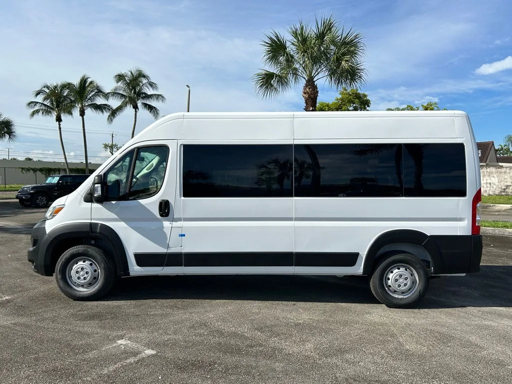 Used 2023 Bright White Clearcoat Ram High Roof image 6