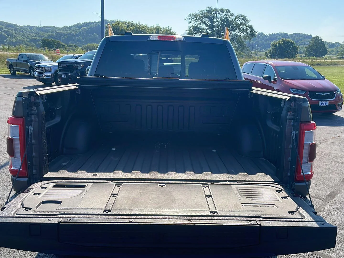 Used 2023 Carbonized Gray Ford LARIAT image 6