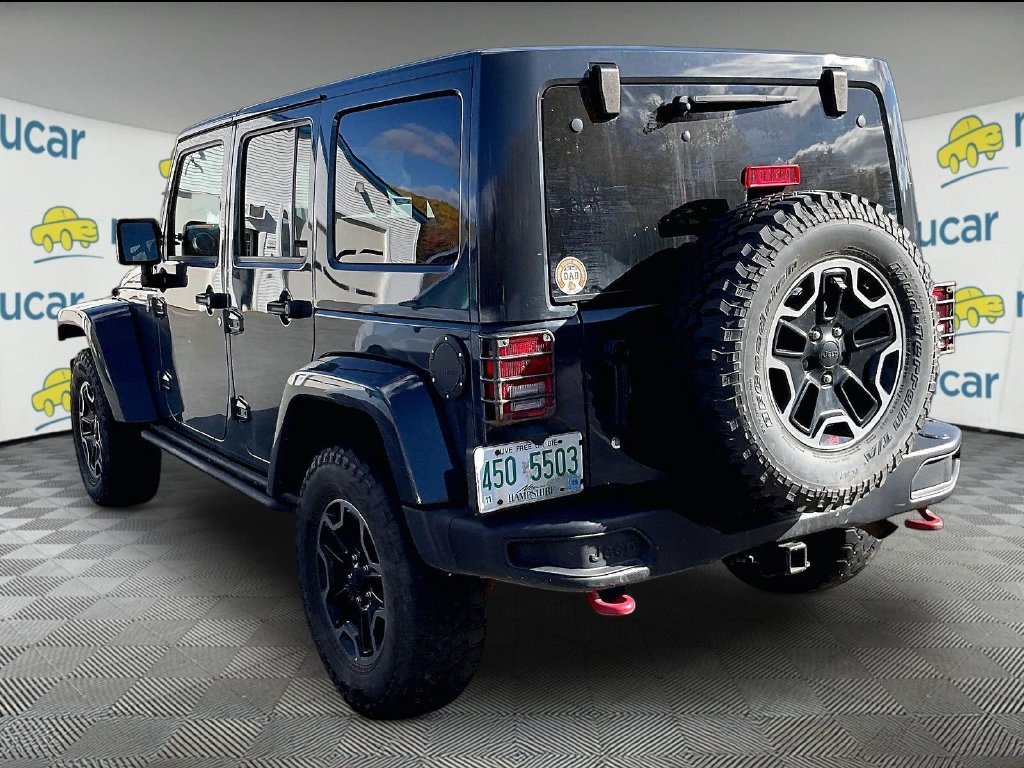 Used 2017 Rhino Clearcoat Jeep Unlimited Rubicon Hard Rock image 3