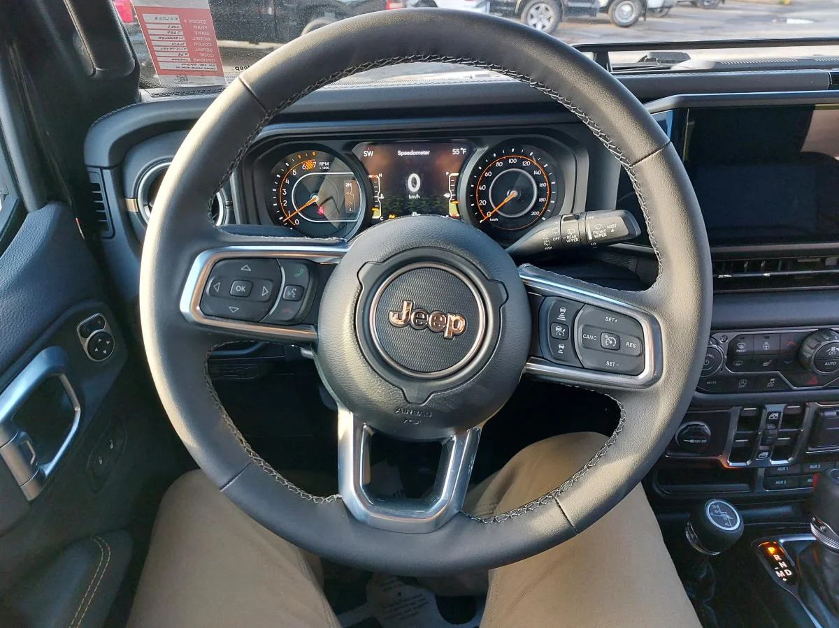 New 2026 Black Jeep Sahara 4 Door 4x4 image 16