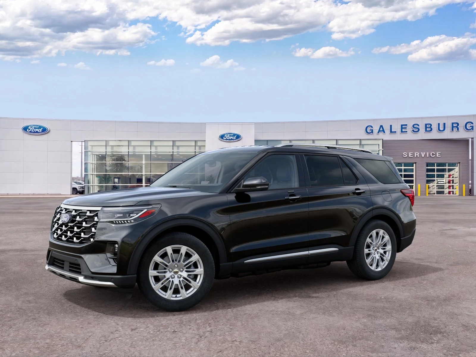New 2027 Agate Black Metallic Ford Platinum™ image 24