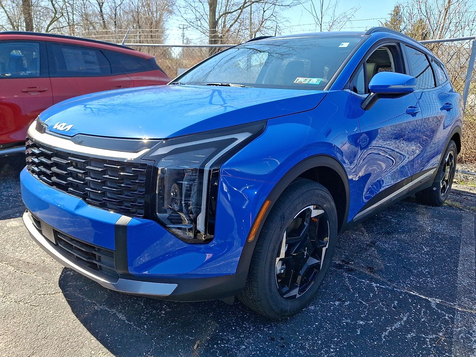 New 2026 Blue Kia EX image 3