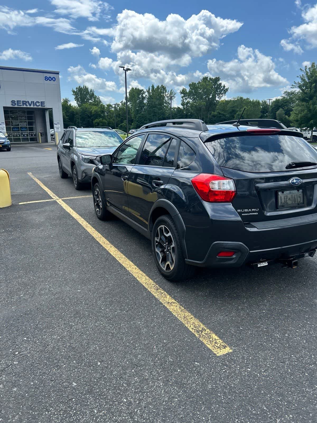 Used 2017 Dark Gray Metallic Subaru Premium image 2