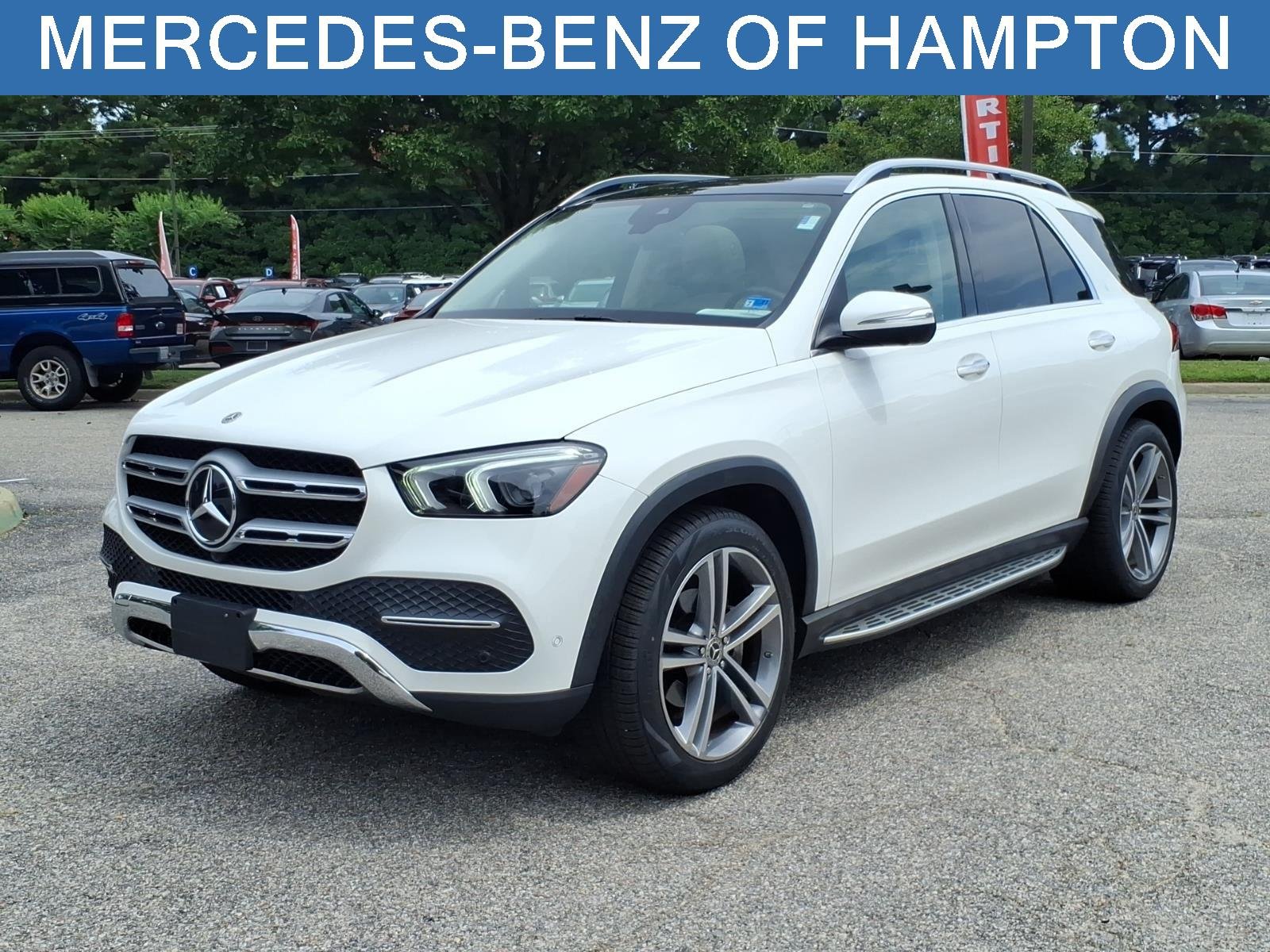 Used 2022 Polar White Mercedes-Benz GLE 350 image 1