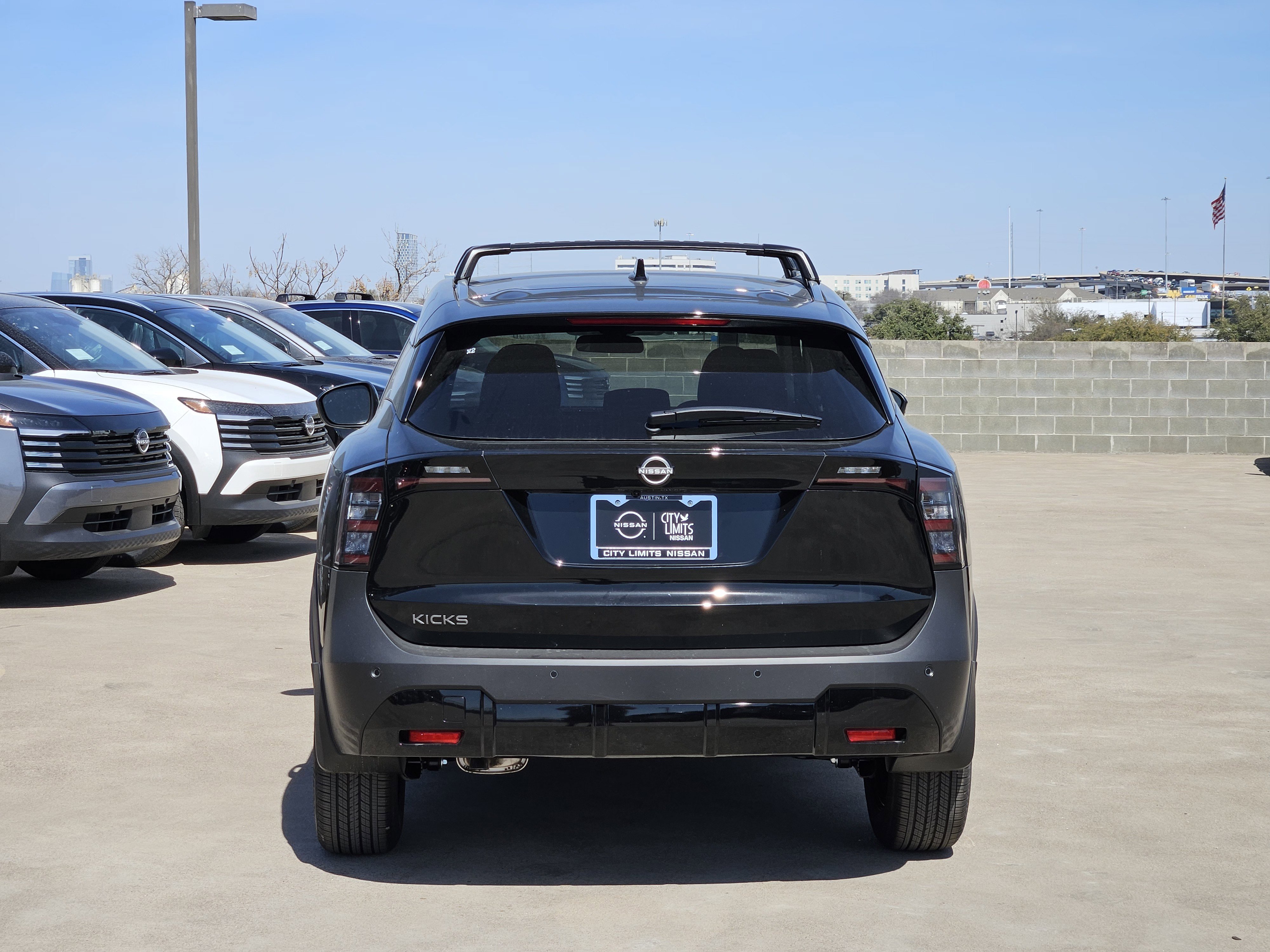 New 2026 Super Black Nissan SV image 6