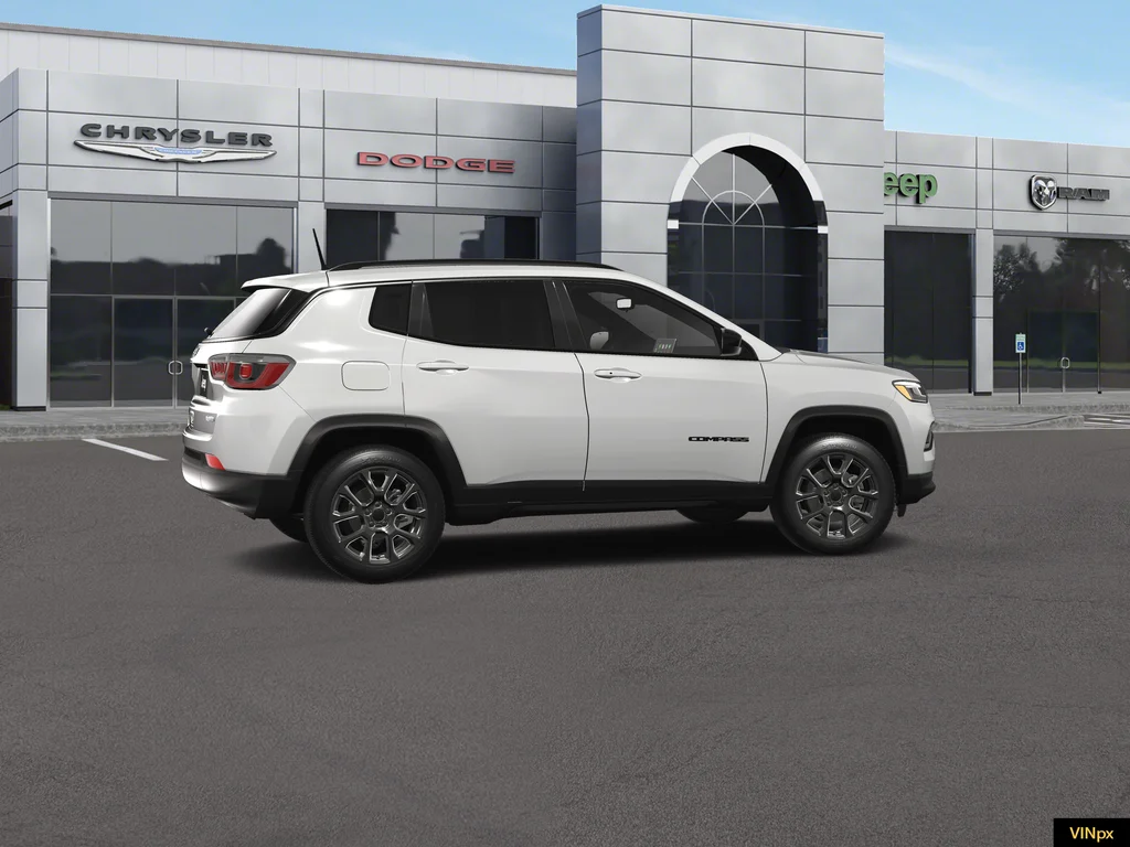 New 2026 Bright White Clear-Coat Exterior Paint Jeep Latitude image 14