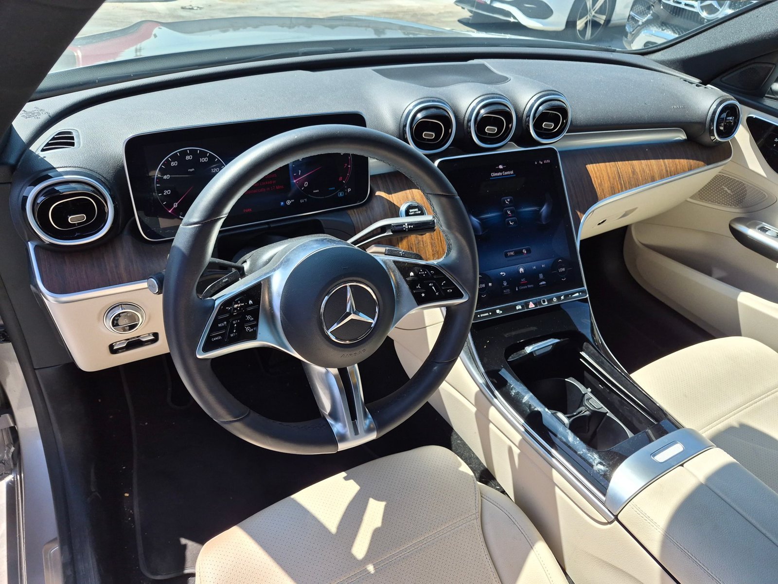 Certified Used 2024 Mojave Silver Metallic Mercedes-Benz C 300 image 9