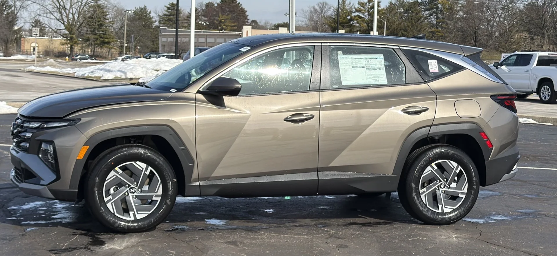 New 2026 Cashmere Bronze Hyundai Blue SE image 4