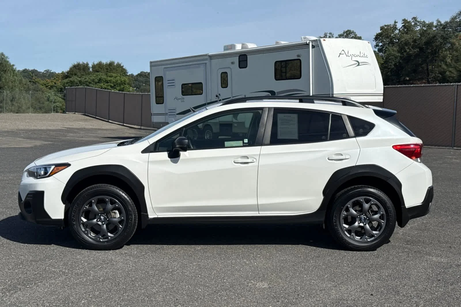Certified Used 2023 Crystal White Pearl Subaru Sport image 6