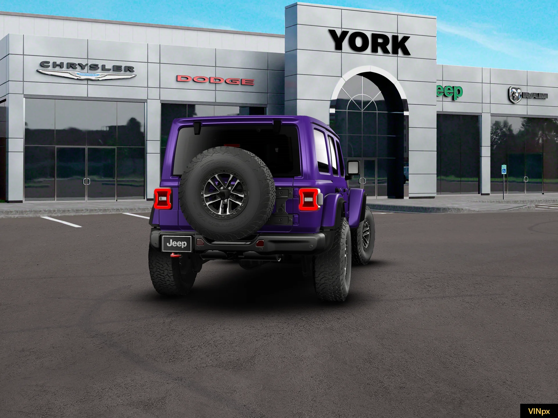 New 2026 Reign Exterior Paint Jeep Rubicon X image 14