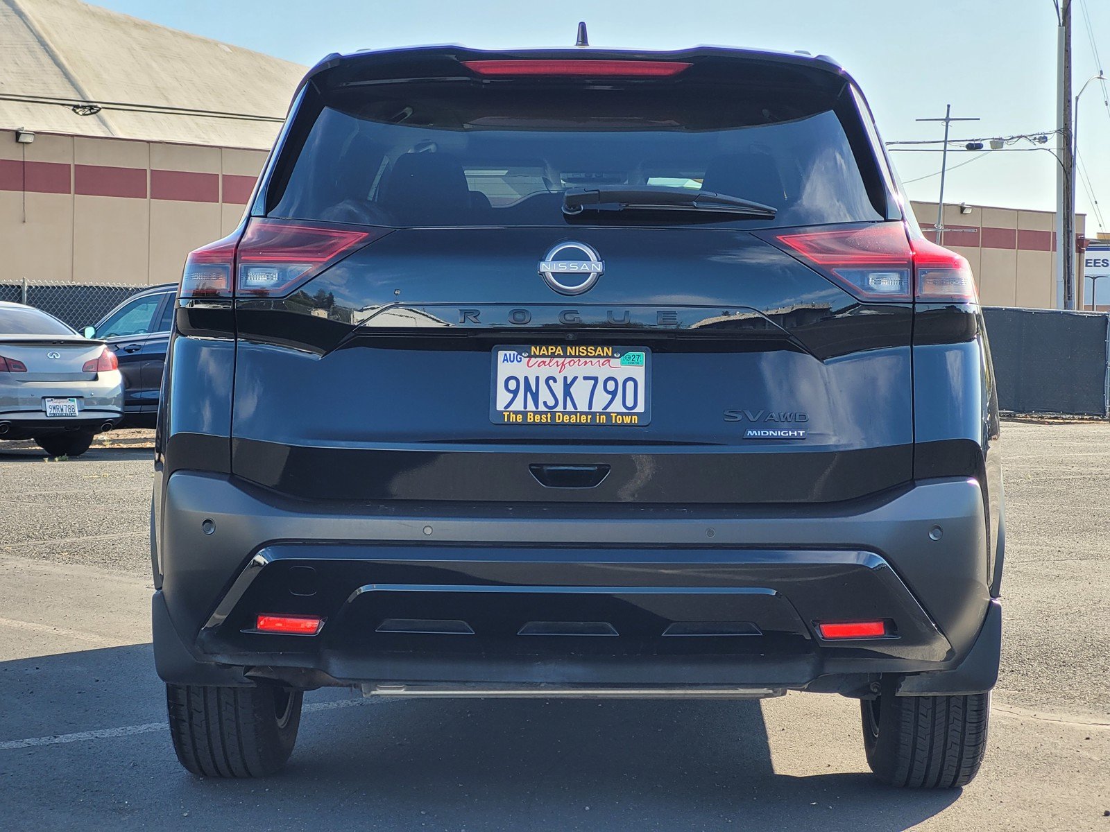 Certified Used 2023 Super Black Nissan SV image 5