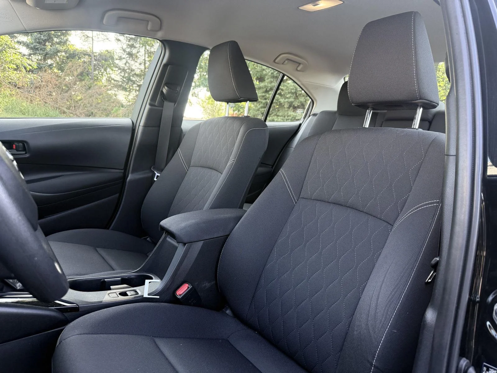 Used 2023 Midnight Black Metallic Toyota LE image 4