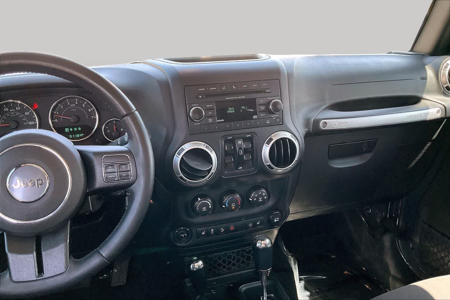 Used 2017 Rhino Clearcoat Jeep Sahara image 7