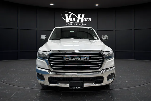 Used 2025 Ivory White Ram Laramie image 8