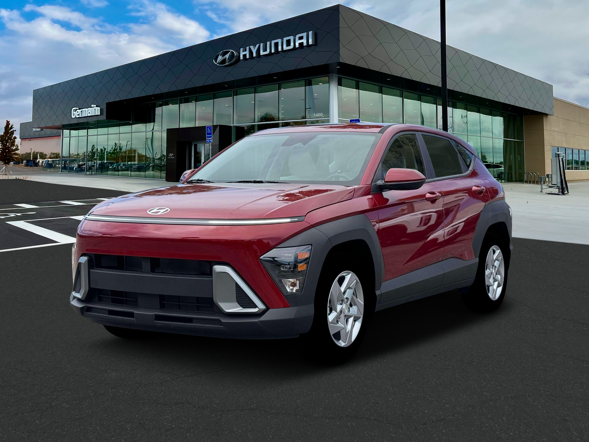 New 2026 Ultimate Red Metallic Hyundai SE FWD image 1