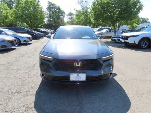 Certified Used 2024 Meteorite Gray Metallic Honda EX image 6