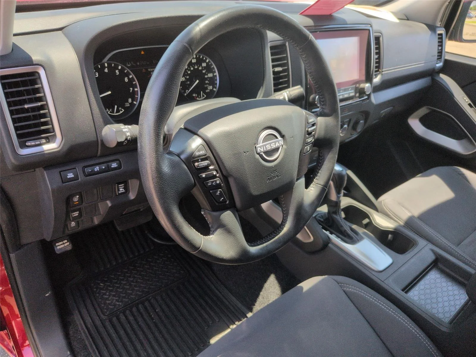 Used 2022 Cardinal Red Tricoat Nissan SV image 19