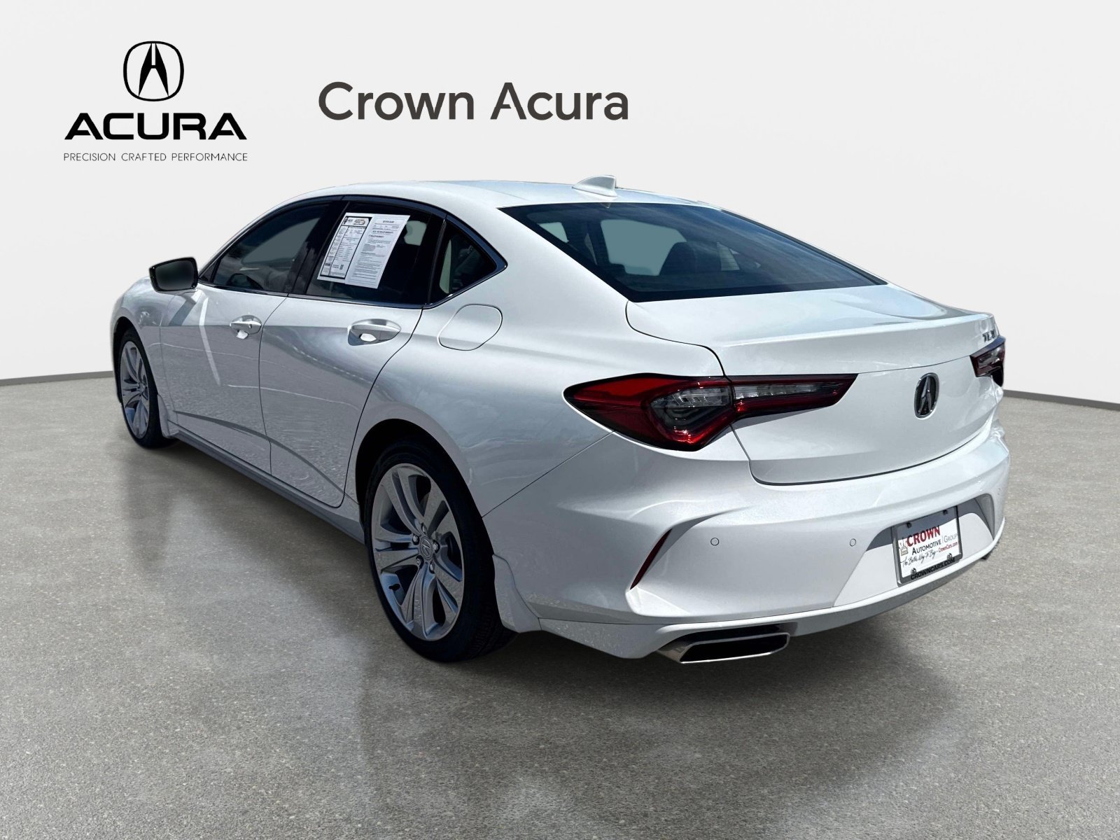 Used 2023 Platinum White Acura w/Technology Package image 3